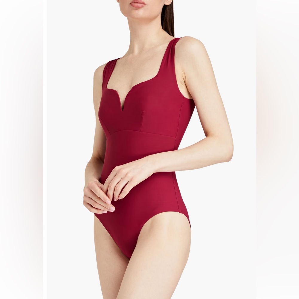 NWOT Bondi Born Eleanor One Piece Swimsuit in Mulberry sz L/8